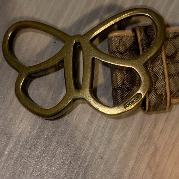 Vintage Coach Butterfly Buckle Belt - Picture 4 of 5